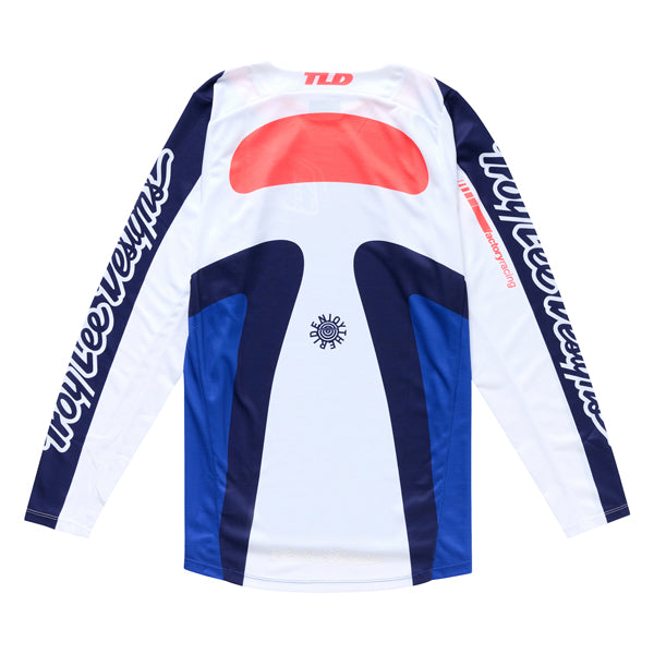Clean studio shot of Troy Lee Designs - GP Pro Frames Jersey; showing fabric texture, panel layout, and graphics; SKU 3772620; Sizes: S-2XL