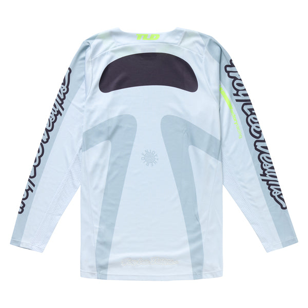 Clean studio shot of Troy Lee Designs - GP Pro Frames Jersey; showing fabric texture, panel layout, and graphics; SKU 3772620; Sizes: S-2XL