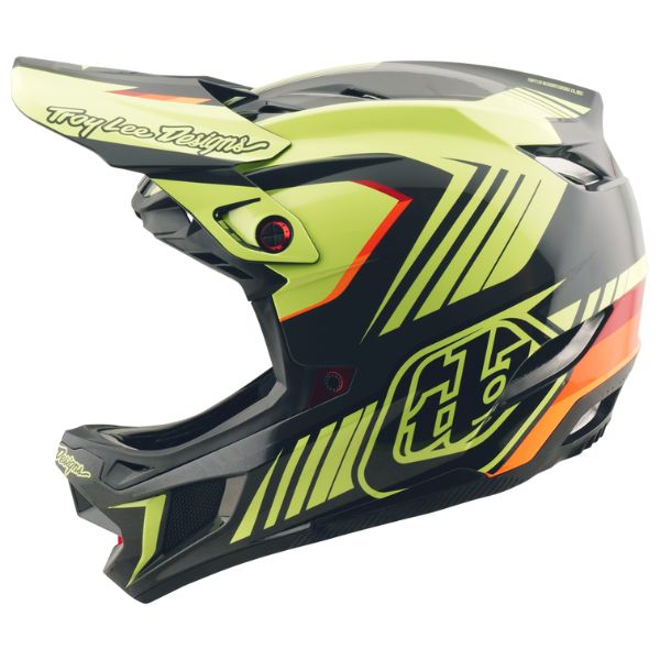 Product image of Troy Lee Designs - D4 Polyacrylite Qualifier Helmet (MTB) SKU:174559002 | Sizes: SM–XL | Designed for Mountain Bike, BMX and E-Bike riders | Available at BTO Sports