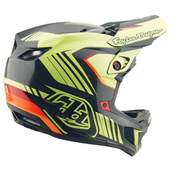 Product image of Troy Lee Designs - D4 Polyacrylite Qualifier Helmet (MTB) SKU:174559005 | Sizes: SM–XL | Designed for Mountain Bike, BMX and E-Bike riders | Available at BTO Sports