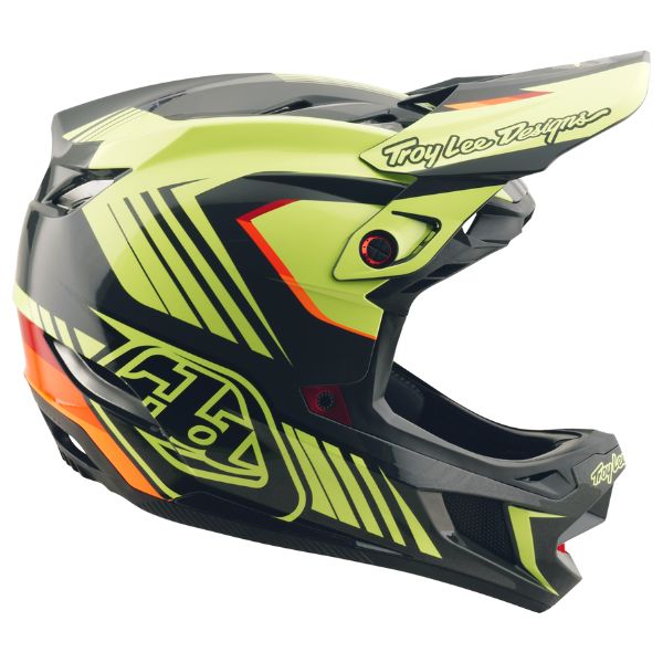Product image of Troy Lee Designs - D4 Polyacrylite Qualifier Helmet (MTB) SKU:174559006 | Sizes: SM–XL | Designed for Mountain Bike, BMX and E-Bike riders | Available at BTO Sports