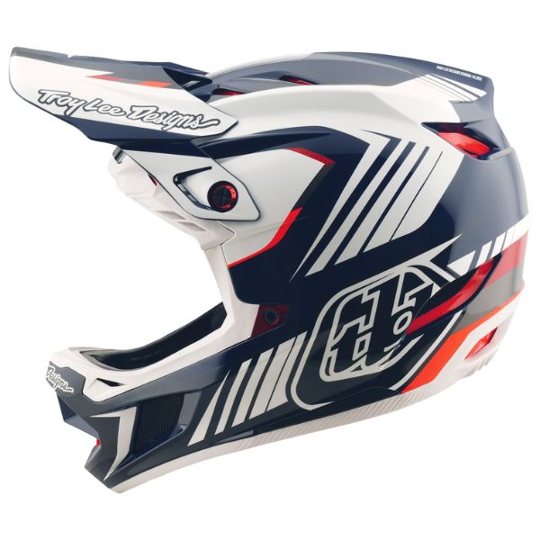 Product image of Troy Lee Designs - D4 Polyacrylite Qualifier Helmet (MTB) SKU:174559014 | Sizes: SM–XL | Designed for Mountain Bike, BMX and E-Bike riders | Available at BTO Sports