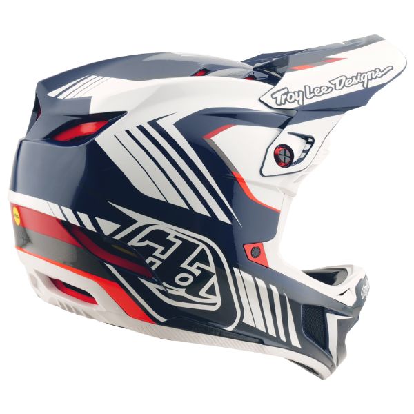 Product image of Troy Lee Designs - D4 Polyacrylite Qualifier Helmet (MTB) SKU:174559001 | Sizes: SM–XL | Designed for Mountain Bike, BMX and E-Bike riders | Available at BTO Sports