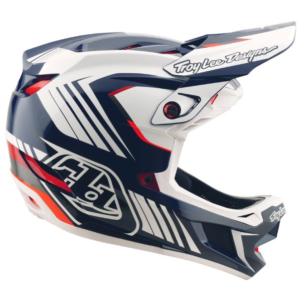 Product image of Troy Lee Designs - D4 Polyacrylite Qualifier Helmet (MTB) SKU:174559001 | Sizes: SM–XL | Designed for Mountain Bike, BMX and E-Bike riders | Available at BTO Sports