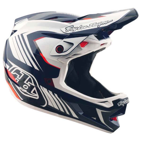 Product image of Troy Lee Designs - D4 Polyacrylite Qualifier Helmet (MTB) SKU:174559001 | Sizes: SM–XL | Designed for Mountain Bike, BMX and E-Bike riders | Available at BTO Sports
