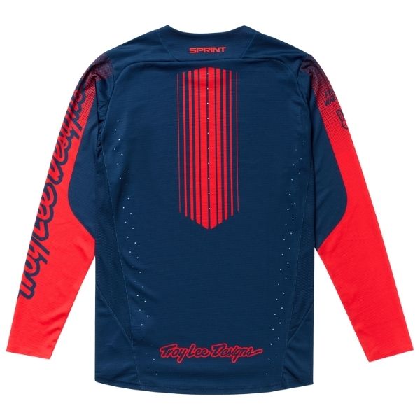 Product image of Troy Lee Designs - Sprint Segment Long Sleeve Jersey (MTB) SKU:323773006 | Sizes: SM–XL | Designed for Mountain Bike, BMX and E-Bike riders | Available at BTO Sports