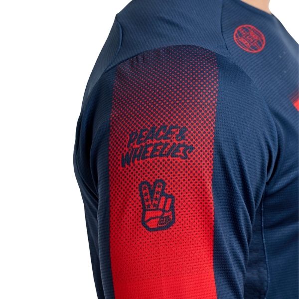 Product image of Troy Lee Designs - Sprint Segment Long Sleeve Jersey (MTB) SKU:323773012 | Sizes: SM–XL | Designed for Mountain Bike, BMX and E-Bike riders | Available at BTO Sports