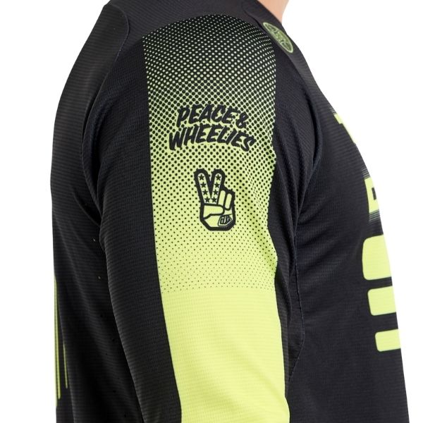 Product image of Troy Lee Designs - Sprint Segment Long Sleeve Jersey (MTB) SKU:323773002 | Sizes: SM–XL | Designed for Mountain Bike, BMX and E-Bike riders | Available at BTO Sports