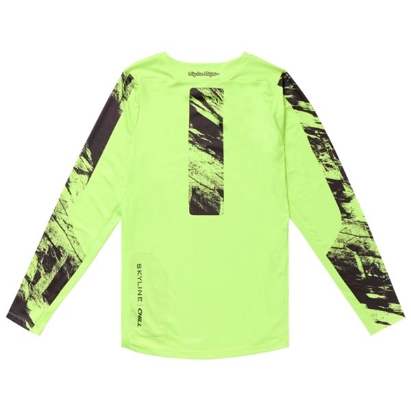 Product image of Troy Lee Designs - Skyline Chill Rockslide Long Sleeve Jersey (MTB) SKU:353869005 | Sizes: SM–XL | Designed for Mountain Bike, BMX and E-Bike riders | Available at BTO Sports