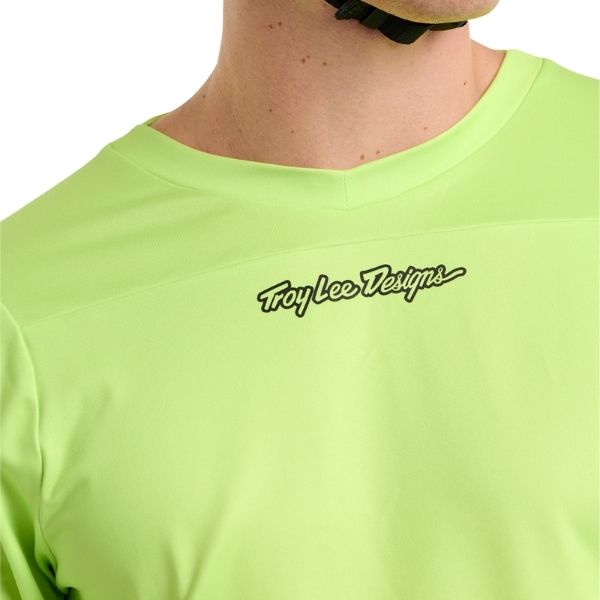 Product image of Troy Lee Designs - Skyline Chill Rockslide Long Sleeve Jersey (MTB) SKU:353869006 | Sizes: SM–XL | Designed for Mountain Bike, BMX and E-Bike riders | Available at BTO Sports