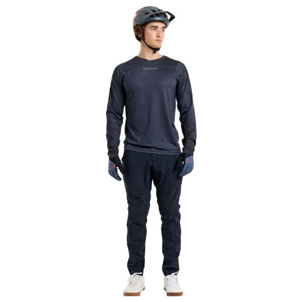 Product image of Troy Lee Designs - Skyline Chill Rockslide Long Sleeve Jersey (MTB) SKU:353869002 | Sizes: SM–XL | Designed for Mountain Bike, BMX and E-Bike riders | Available at BTO Sports