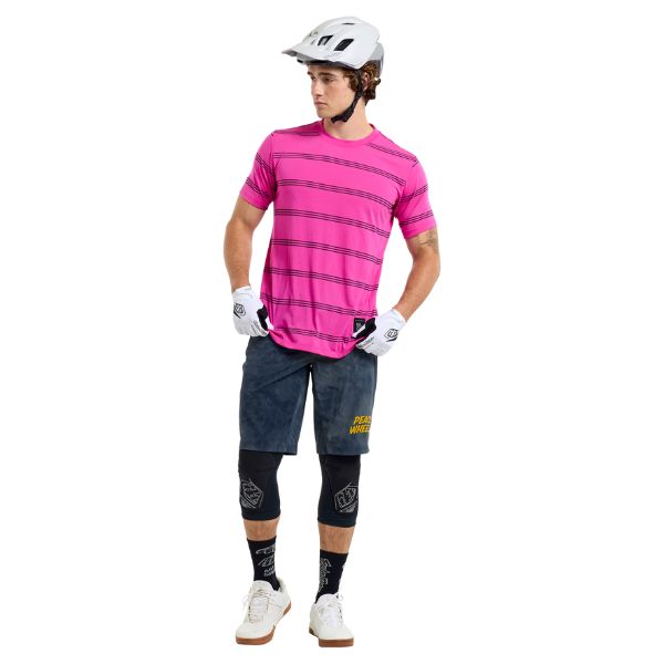 Product image of Troy Lee Designs - Skyline Washed Out Ride Tee (MTB) SKU:382144014 | Sizes: SM–XL | Designed for Mountain Bike, BMX and E-Bike riders | Available at BTO Sports