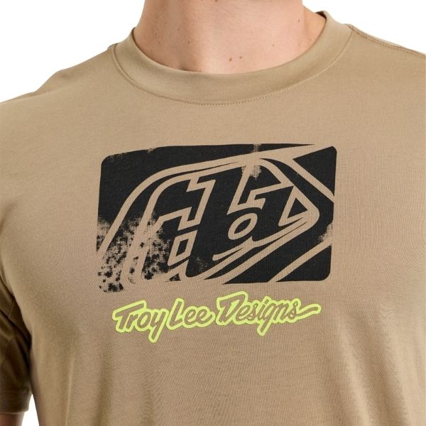 Product image of Troy Lee Designs - Skyline Scrubbed Ride Tee (MTB) SKU:382870004 | Sizes: SM–XL | Designed for Mountain Bike, BMX and E-Bike riders | Available at BTO Sports