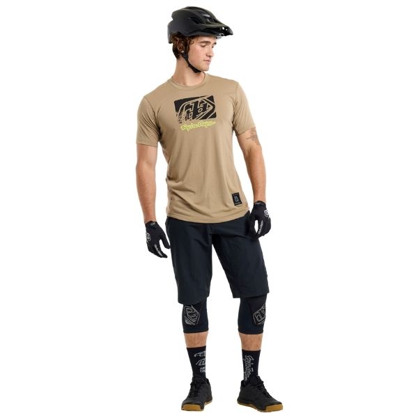 Product image of Troy Lee Designs - Skyline Scrubbed Ride Tee (MTB) SKU:382870006 | Sizes: SM–XL | Designed for Mountain Bike, BMX and E-Bike riders | Available at BTO Sports