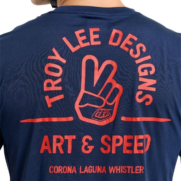 Product image of Troy Lee Designs - Skyline Locals Ride Tee (MTB) SKU:382871006 | Sizes: SM–XL | Designed for Mountain Bike, BMX and E-Bike riders | Available at BTO Sports