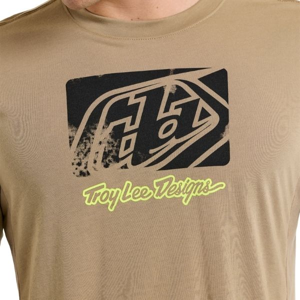 Product image of Troy Lee Designs - Skyline Scrubbed Long Sleeve Ride Tee (MTB) SKU:383870005 | Sizes: SM–XL | Designed for Mountain Bike, BMX and E-Bike riders | Available at BTO Sports