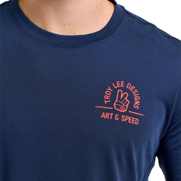 Product image of Troy Lee Designs - Skyline Locals Long Sleeve Ride Tee (MTB) SKU:383871005 | Sizes: SM–XL | Designed for Mountain Bike, BMX and E-Bike riders | Available at BTO Sports