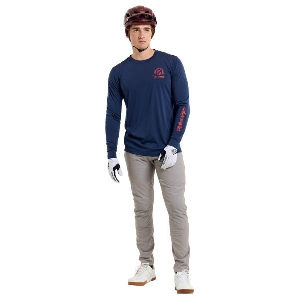 Product image of Troy Lee Designs - Skyline Locals Long Sleeve Ride Tee (MTB) SKU:383871002 | Sizes: SM–XL | Designed for Mountain Bike, BMX and E-Bike riders | Available at BTO Sports
