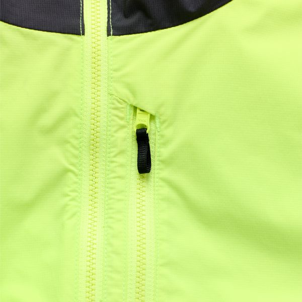 Troy Lee Designs Drift Mono Windbreaker Mountain Bike rear view in Glo/Ylw sizes XS, SM, MD, LG, XL, 2X SKU 87593102. Riding Jacket | Available at BTO Sports