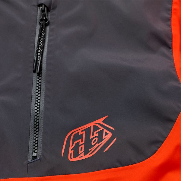 Troy Lee Designs Resist Mono Jacket Mountain Bike product image in Fuego sizes XS, SM, MD, LG, XL, 2X SKU 87693103. Riding Jacket | Available at BTO Sports