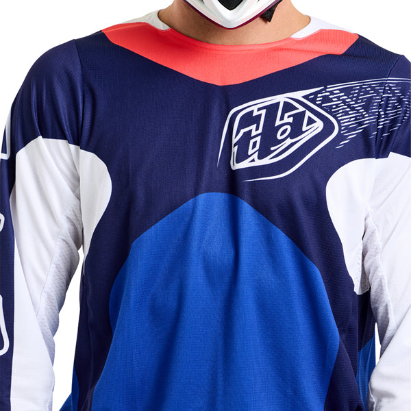 Clean studio shot of Troy Lee Designs - GP Pro Frames Jersey; showing fabric texture, panel layout, and graphics; SKU 3772620; Sizes: S-2XL