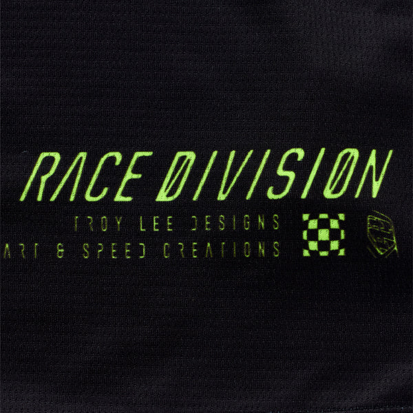 Clean studio shot of Troy Lee Designs - GP Pro Segment Jersey; showing fabric texture, panel layout, and graphics; SKU 3777730; Sizes: S-2XL