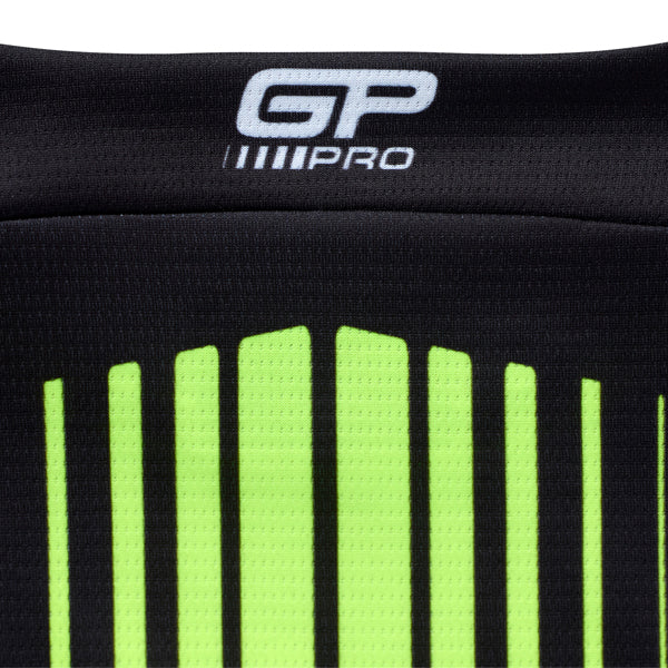 Professional studio photo of Troy Lee Designs - GP Pro Segment Jersey; showing fabric texture, panel layout, and graphics; SKU 3777730; Sizes: S-2XL