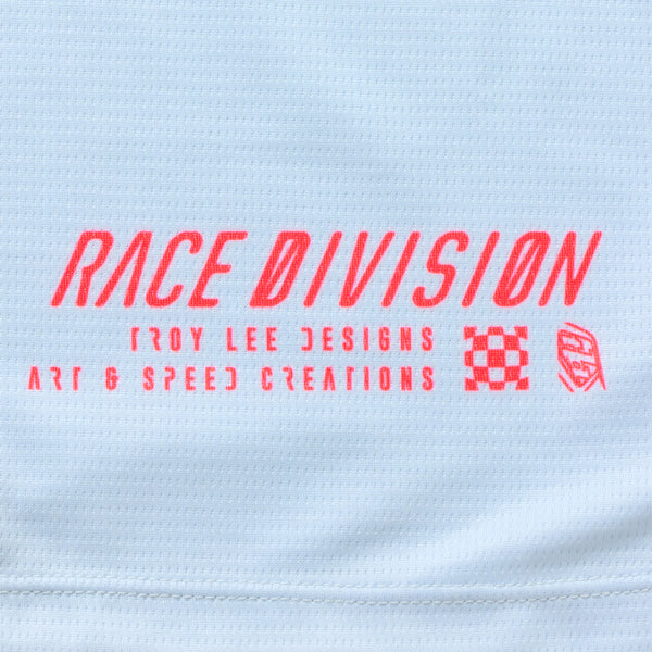 High-resolution studio image of Troy Lee Designs - GP Pro Segment Jersey; showing fabric texture, panel layout, and graphics; SKU 3777730; Sizes: S-2XL