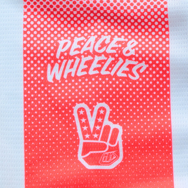 Crisp studio image on a white background of Troy Lee Designs - GP Pro Segment Jersey; showing fabric texture, panel layout, and graphics; SKU 3777730