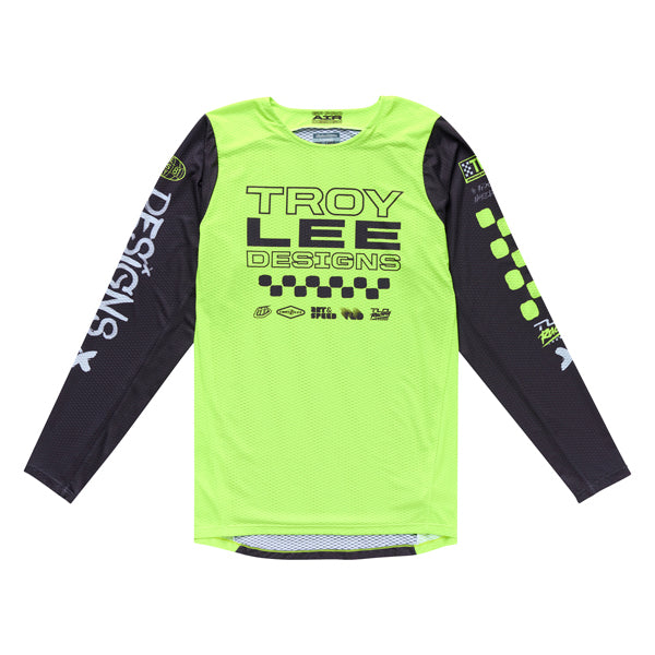 Professional studio photo of Troy Lee Designs - GP Pro Air Standard Jersey; showing fabric texture, panel layout, and graphics; SKU 3782140; Sizes: S-2XL