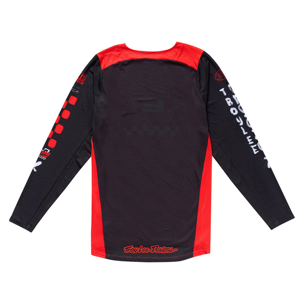 Studio photo on a white background of Troy Lee Designs - GP Pro Air Standard Jersey; showing fabric texture, panel layout, and graphics; SKU 3782140