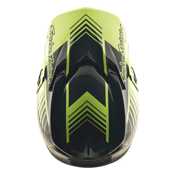 High-resolution studio image of Troy Lee Designs - GP Pro Segment MIPS Helmet; showing helmet shell shape and vent layout; SKU 1017730; Sizes: XS-2XL