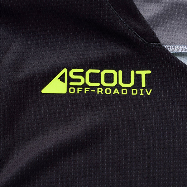 Crisp studio image on a white background of Troy Lee Designs - Scout GP Pro Fade Out Jersey; SKU 3916920; Colors: Timber, Black