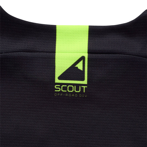 High-resolution studio image of Troy Lee Designs - Scout GP Pro Fade Out Jersey; showing fabric texture, panel layout, and graphics; SKU 3916920