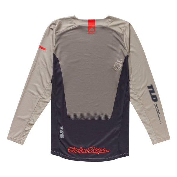 Studio photo on a white background of Troy Lee Designs - Scout GP Pro Fade Out Jersey; showing fabric texture, panel layout, and graphics; SKU 3916920