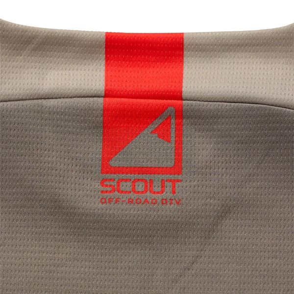 High-resolution studio image of Troy Lee Designs - Scout GP Pro Fade Out Jersey; showing fabric texture, panel layout, and graphics; SKU 3916920