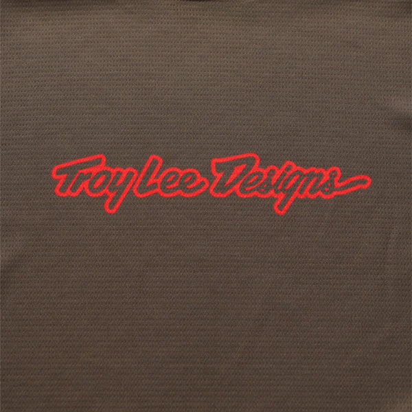High-resolution studio image of Troy Lee Designs - Scout GP Pro Slab Jersey; showing fabric texture, panel layout, and graphics; SKU 3918660; Sizes: S-2XL