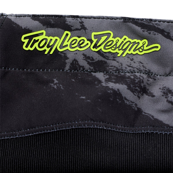 Clean studio shot of Troy Lee Designs - Scout GP Pro Slab Pants; showing panel layout, seams, and overall cut; SKU 2918660; Colors: Black, Timber