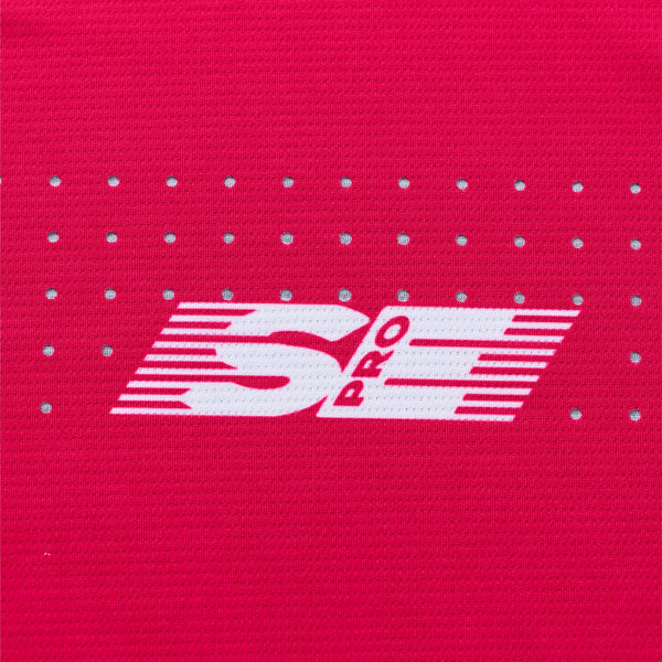 High-resolution studio image of Troy Lee Designs - SE Pro Roam Jersey; showing fabric texture, panel layout, and graphics; SKU 3017720; Sizes: S-2XL