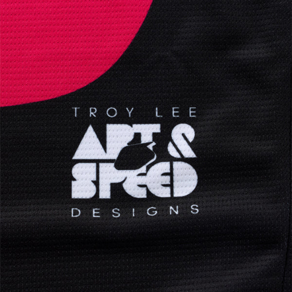 High-resolution studio image of Troy Lee Designs - SE Pro Roam Jersey; showing fabric texture, panel layout, and graphics; SKU 3017720; Sizes: S-2XL