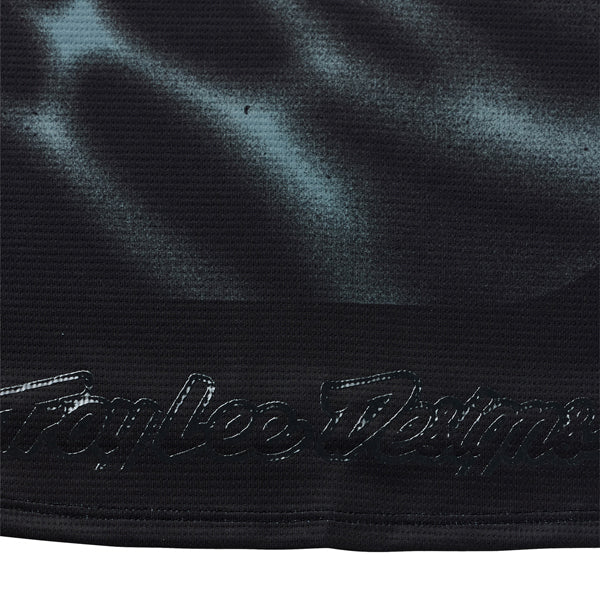 Studio photo on a white background of Troy Lee Designs - SE Pro Roam Jersey; showing fabric texture, panel layout, and graphics; SKU 3017720; Sizes: S-2XL