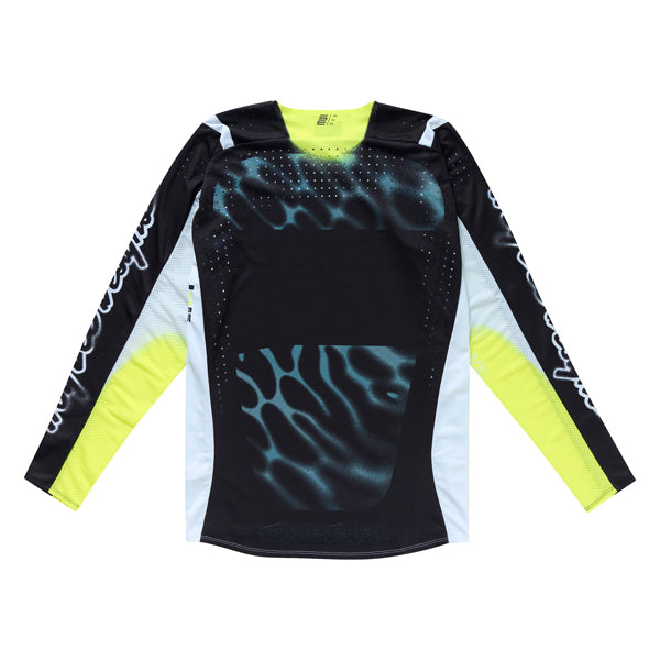 High-resolution studio image of Troy Lee Designs - SE Pro Roam Jersey; showing fabric texture, panel layout, and graphics; SKU 3017720; Sizes: S-2XL