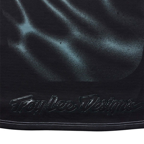 Clean studio shot of Troy Lee Designs - SE Pro Roam Jersey; showing fabric texture, panel layout, and graphics; SKU 3017720; Sizes: S-2XL