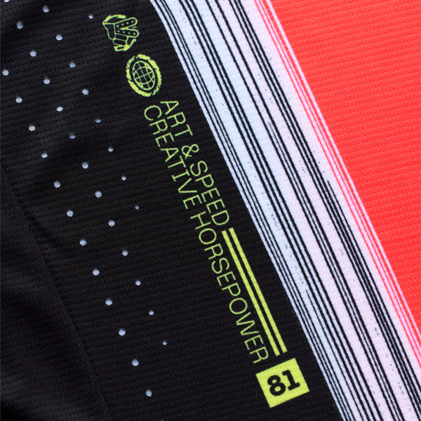 Crisp studio image on a white background of Troy Lee Designs - SE Pro Stripes Jersey; showing fabric texture, panel layout, and graphics; SKU 3012600