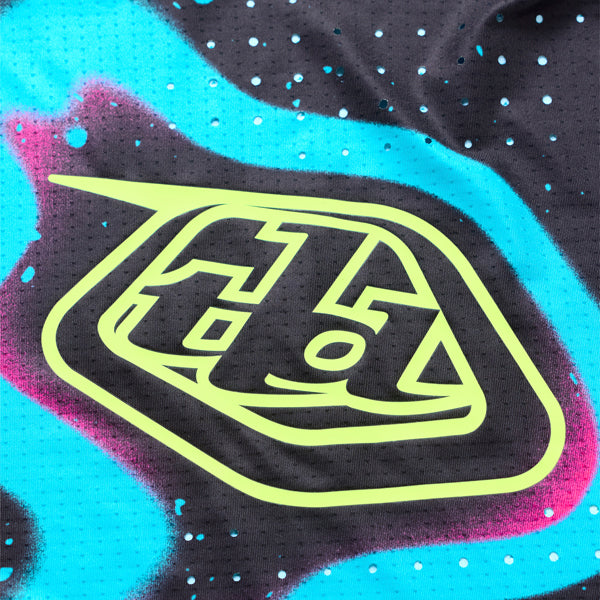 Clean studio shot of Troy Lee Designs - SE Ultra Membrane Jersey; showing fabric texture, panel layout, and graphics; SKU 3547700; Sizes: S-2XL