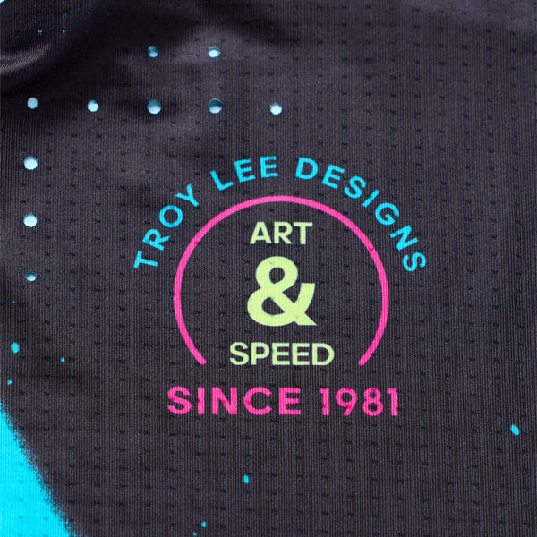 High-resolution studio image of Troy Lee Designs - SE Ultra Membrane Jersey; showing fabric texture, panel layout, and graphics; SKU 3547700; Sizes: S-2XL