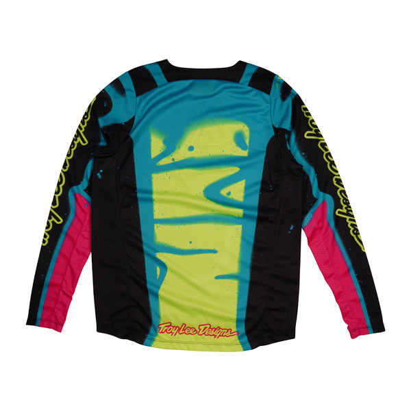 Clean studio shot of Troy Lee Designs - GP Pro Membrane Jersey (Youth); showing fabric texture, panel layout, and graphics; SKU 3797700
