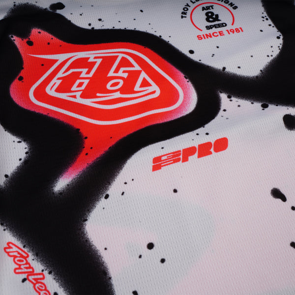 Clean studio shot of Troy Lee Designs - GP Pro Membrane Jersey (Youth); showing fabric texture, panel layout, and graphics; SKU 3797700