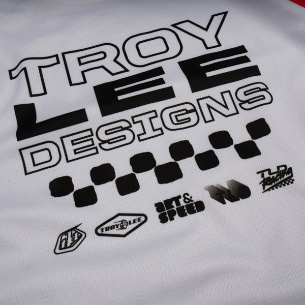 Professional studio photo of Troy Lee Designs - GP Pro Standard Jersey (Youth); showing fabric texture, panel layout, and graphics; SKU 3792140