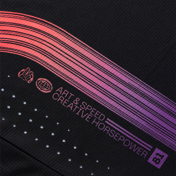 High-resolution studio image of Troy Lee Designs - SE Pro Stripes Jersey (Youth); showing fabric texture, panel layout, and graphics; SKU 3932600